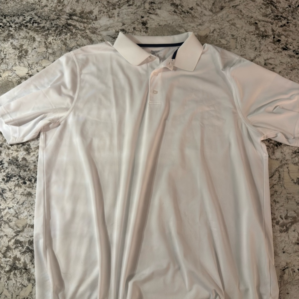 Reebok Golf Speedwick Polo 2XLT Polo Shirt White